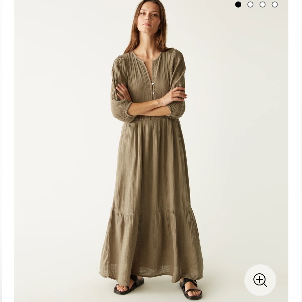 Michael Stars Felicity Gauze Maxi Dress